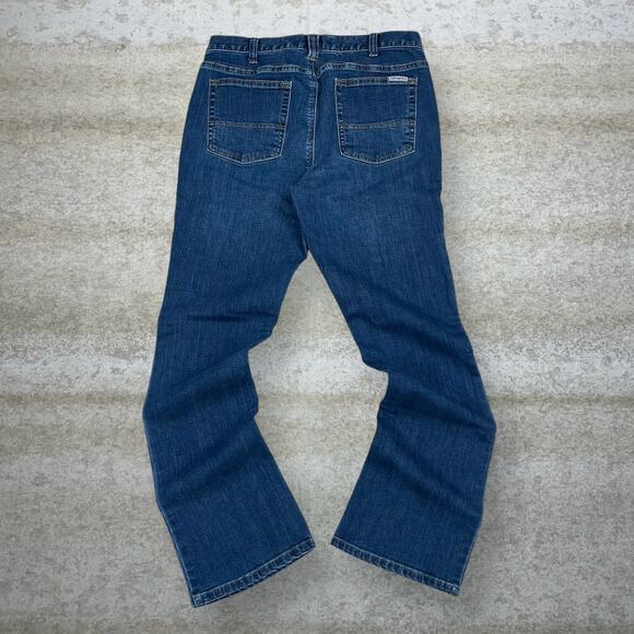 Carhartt Denim - Vintage 90s Carhartt Jeans Womens 6 Slim Fit Bootcut Dark Wash Denim